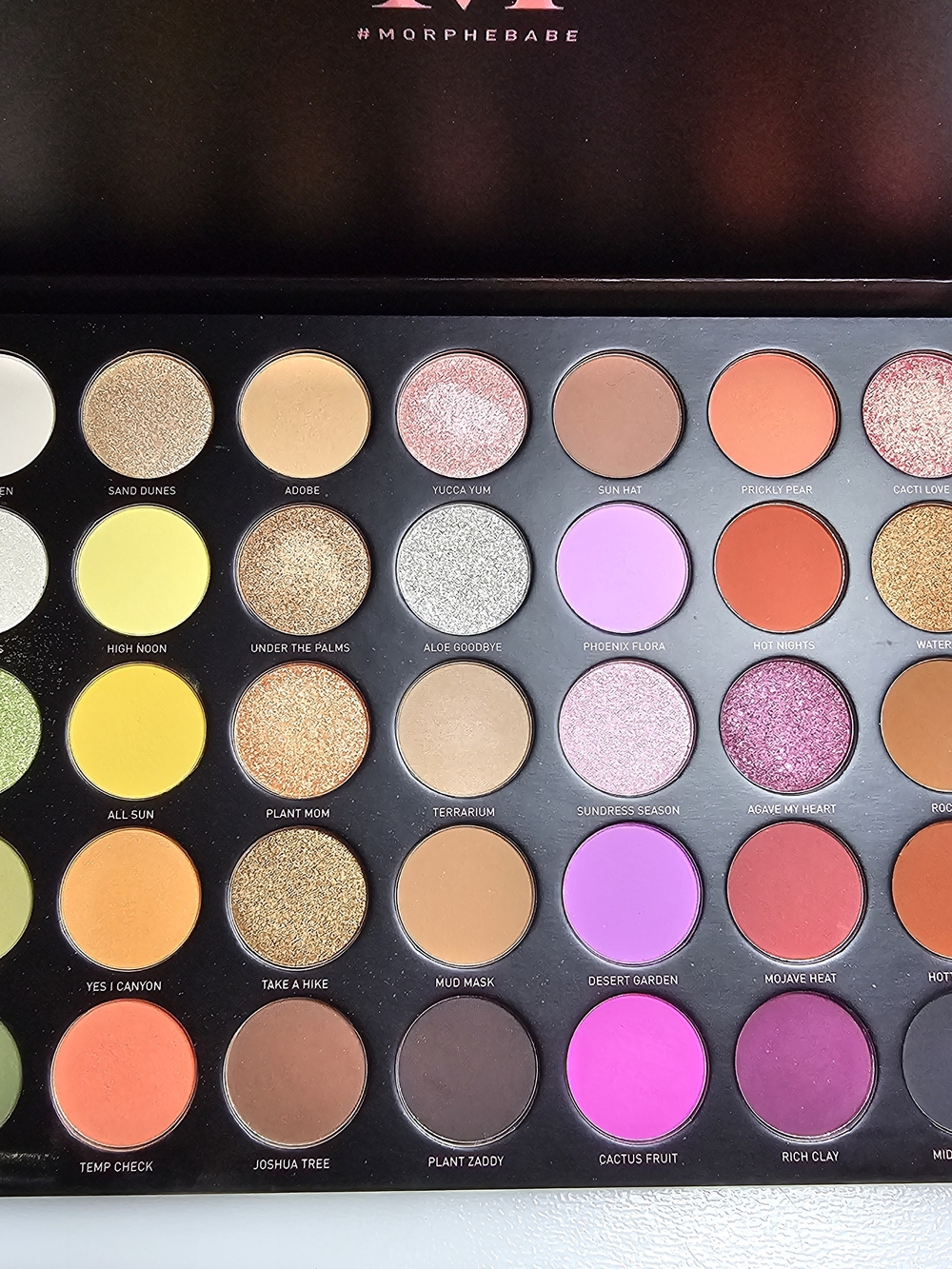 Morphe 35D Desert Bloom Eyeshadow Palette